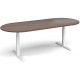 Elev8 Touch Adjustable Radial End Boardroom Table